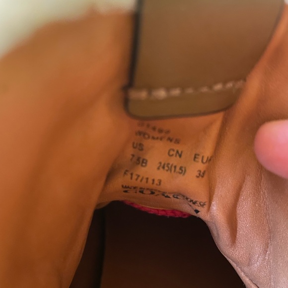 Cherry coach boots - Picture 5 of 5